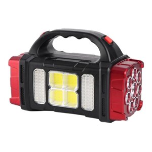 Ліхтар акумуляторний Panther PT-8167 76 LED з сонячною панеллю 2400 mAh Red (3_02417)