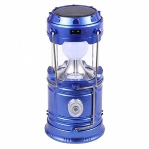 Ліхтар для кемпінгу з сонячною батареєю 2в1 BioLite Camp Solar Lantern розкладний Blue - 2 штуки