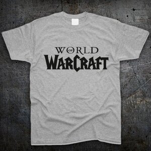 Футболка Fruit of the Loom Варкрафт World of Warcraft WoW Сірий 104 см (284)