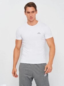 Футболка Kappa T-shirt Mezza Manica Girocollo білий чоловік L K1305 Bianco L