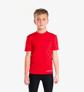 Футболка компресійна Berserk Sport Martial Fit Kids Червоний 6XS