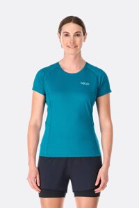 Футболка жіноча Rab Sonic Tee Womens 10 Темно-Бірюзовий