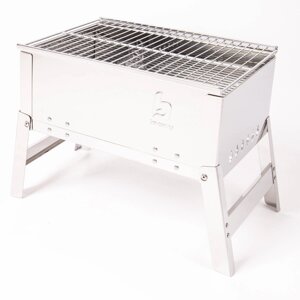 Гриль вугільний Bo-Camp Compact Delux 330х225х275 мм Silver (8108360)