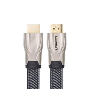 HDMI кабель v2.0 Ugreen HD102 з підтримкою FullHD/4K/3D, багатоканальний звук 5.1/7.1 Плоский, 3м