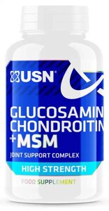 Хондропротектор USN Glucosamine Chondroitin MSM 90 таблетки (26973)
