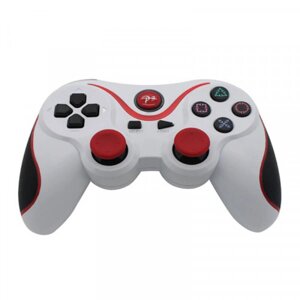 Ігровий бездротовий джойстик Bluetooth Dualshock 3 для PS3\PC White