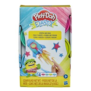 Ігровий набір Play-Doh ELASTIX BRIGHТ E6967/64 Різнокольоровий (2000989304104)