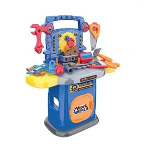 Ігровий набір Tool Set Work Bench 95 елементів Blue and Red (139953)