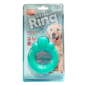 Іграшка для собак Flamingo Teething Ring Кільце для зубів, що прорізуються 12 см (5411290300094)