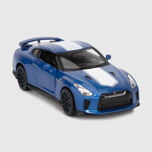 Іграшка машина АВТОПРОМ 68469 Nissan GT-R R35 18х9х8 см Синій (2000989996620)