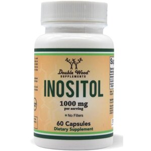 Інозитол Double Wood Supplements Inositol 1000 mg (2 caps per serving) 60 Caps