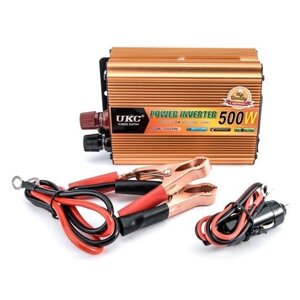 Інвертор автомобільний перетворювач напруги UKC SSK-500W 12V