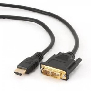 Кабель cablexpert (CC-HDMI-DVI-0.5M) HDMI-DVI 0.5м чорний