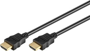 Кабель монітора-сигнальний Gutbay HDMI M/M 0.5m HS+HEC+ARC 4K@30Hz D=6.0mm 3D чорний (78.01.2818)