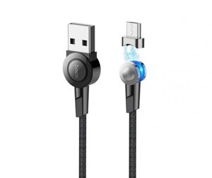 Кабель USB Hoco S8 Magnetic Micro 1.2m (black)