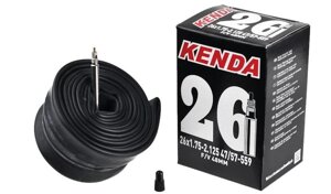 Камера Kenda 26x1.75-2.125 Presta 48мм Чорний (O-D-0042)