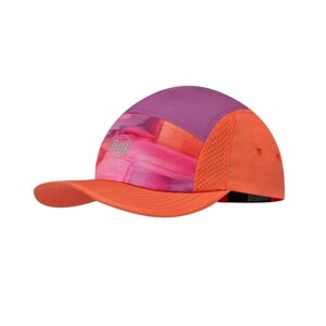 Кепка Buff 5 Panel Go Cap L/XL Помаранчевий-фіолетовий