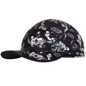 Кепка Buff Kids 5 Panels Cap Star Wars first order black One Size Чорний Білий