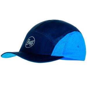 Кепка Buff Run Cap r-frequence blue One Size Синій-Блакитний