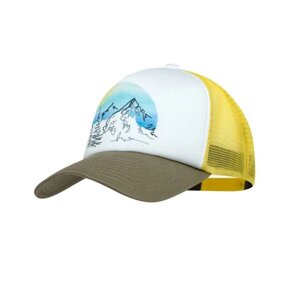 Кепка Buff Trucker Cap Shira Multi L/XL Білий Зелений