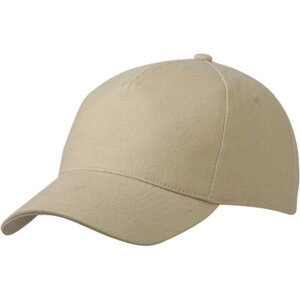 Кепка Myrtle Beach 5 Panel Cap Heavy Cotton U Бежевий (MB092)