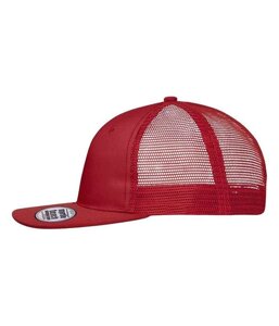 Кепка Myrtle Beach 6 Panel Flat Peak Cap U Червоний (MB6240)