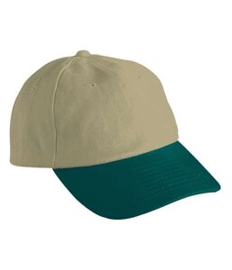 Кепка Myrtle Beach 6 Panel Raver Cap U Бежево-зелений (MB6111)