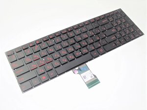 Kлавіатура для ноутбука ASUS N501V/N501VW/N541/Q501 Black RU c підсвічуванням (A11690)