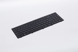 Клавіатура для ноутбука LENOVO 100-15IBY Black, RU, чорна рамка