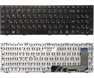 Клавіатура для ноутбука lenovo 110-15ISK 110-17ACL 110-17IKB 110-17ISK black, RU без кадру