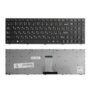 Клавіатура для ноутбука LENOVO IdeaPad B5400, IdeaPad M5400, Black, RU чорна рамка