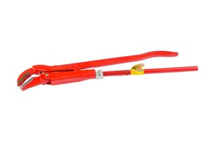 Ключ трубний кований MASTERTOOL 45° 1.5" Red (76-0762)