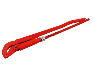 Ключ трубний кований MASTERTOOL 45° 2.0" Red (76-0763)