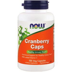 Журавлина Now Foods Cranberry Caps 100 гелевих капсул