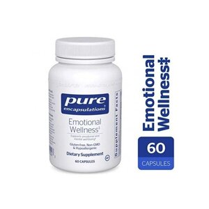 Комплекс для профілактики нервової системи Pure Encapsulations Emotional Wellness 60 Caps PE-01024