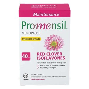 Комплекс при менопаузі Promensil Original Strenght для жінок під час менопаузі 60 Tabs