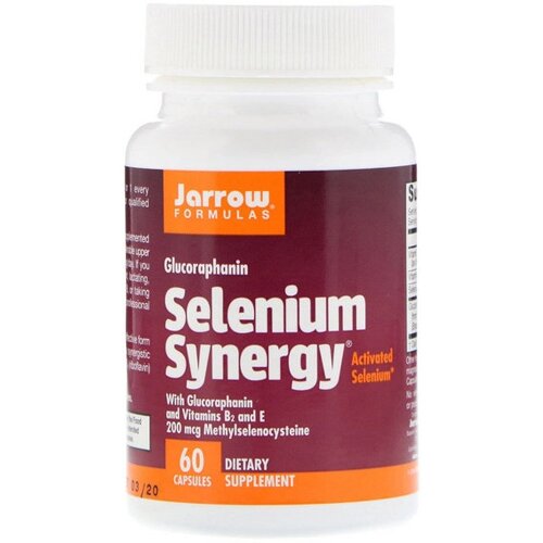 Комплекс Селен і Молібден Jarrow Formulas Selenium Synergy 60 Caps JRW13006