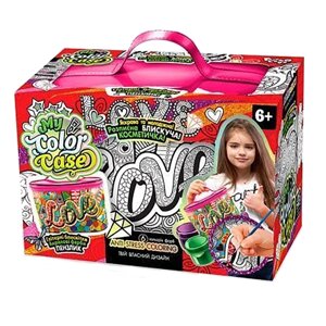 Комплект для творчості креативної "My Color Case" Danko Toys COC-01-01-05U Укр Love