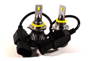 Комплект LED ламп HeadLight F1X HB4 (P22d) 52W 12V 8400Lm з активним охолодженням ( збільшена світловіддача )