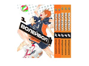 Комплект манги KT Bee's Print Волейбол Том 01 до 05 BP VLSET 01 (1754720770)