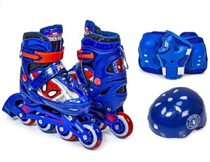 Комплект роликів "Spider Man" Dark Blue ( розмір 35-38) 2111098456