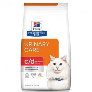 Корм-дієта для сечовивідних шляхів у кішок Hill's Prescription Diet c/d Urinary Care Multicare Stress 400 г