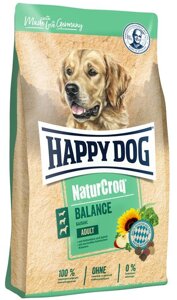 Корм для вибагливих собак Happy Dog Premium Natur Croq Balance 15 кг