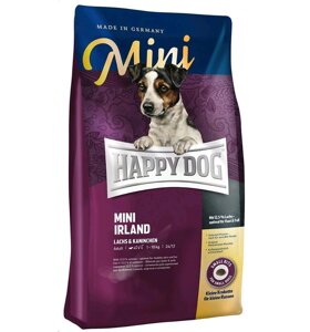 Корм для собак дрібних порід Happy Dog Supreme Mini Irland з лососем та кроликом 800 г