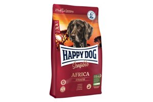 Корм для дорослих собак Happy Dog Sensible Africa з м'ясом страуса та картопляними пластівцями 4 кг