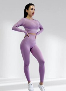 Костюм для фітнесу жіночий LILAFIT Фіолетовий S (LFS000067)