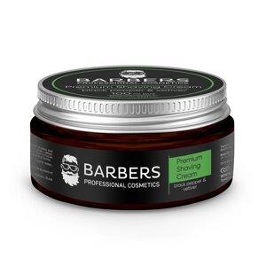 Крем для гоління із тонізуючим ефектом Barbers Black Pepper-Vetiver 100 мл