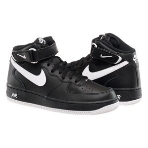 Кросівки чоловічі Nike Air Force 1 Mid '07 (DV0806-001) 42.5 Чорно-білий