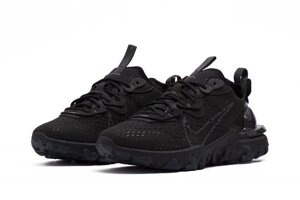 Кросівки чоловічі Nike React Vision Black 41 Чорний (CD4373-004)