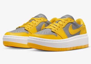 Кросівки жіночі Jordan 1 Low Elevate Yellow Grey (DH7004-017) 37.5 Жовтий